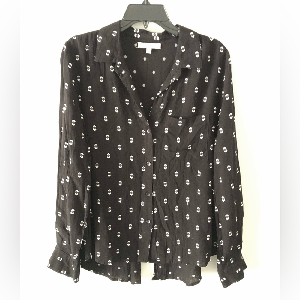 Harper Rayon Button-Down Shirt
